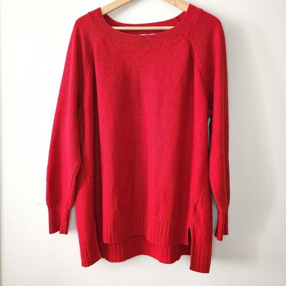 Old Navy Red Knit Sweater XXL - Picture 1 of 6